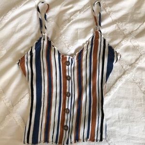 Striped tank top